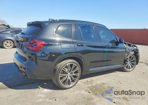 2024 BMW X3 Sdrive30I из США, поврежденный, VIN WBX47DP01RN308937